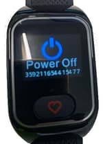 power button to get imei for ai app