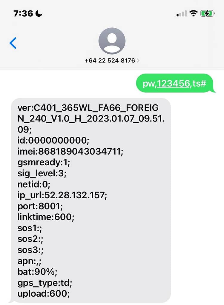 se tracker app setting