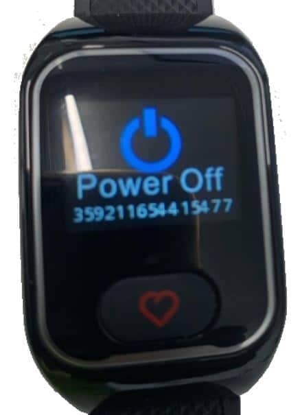 power button to get imei for ai app